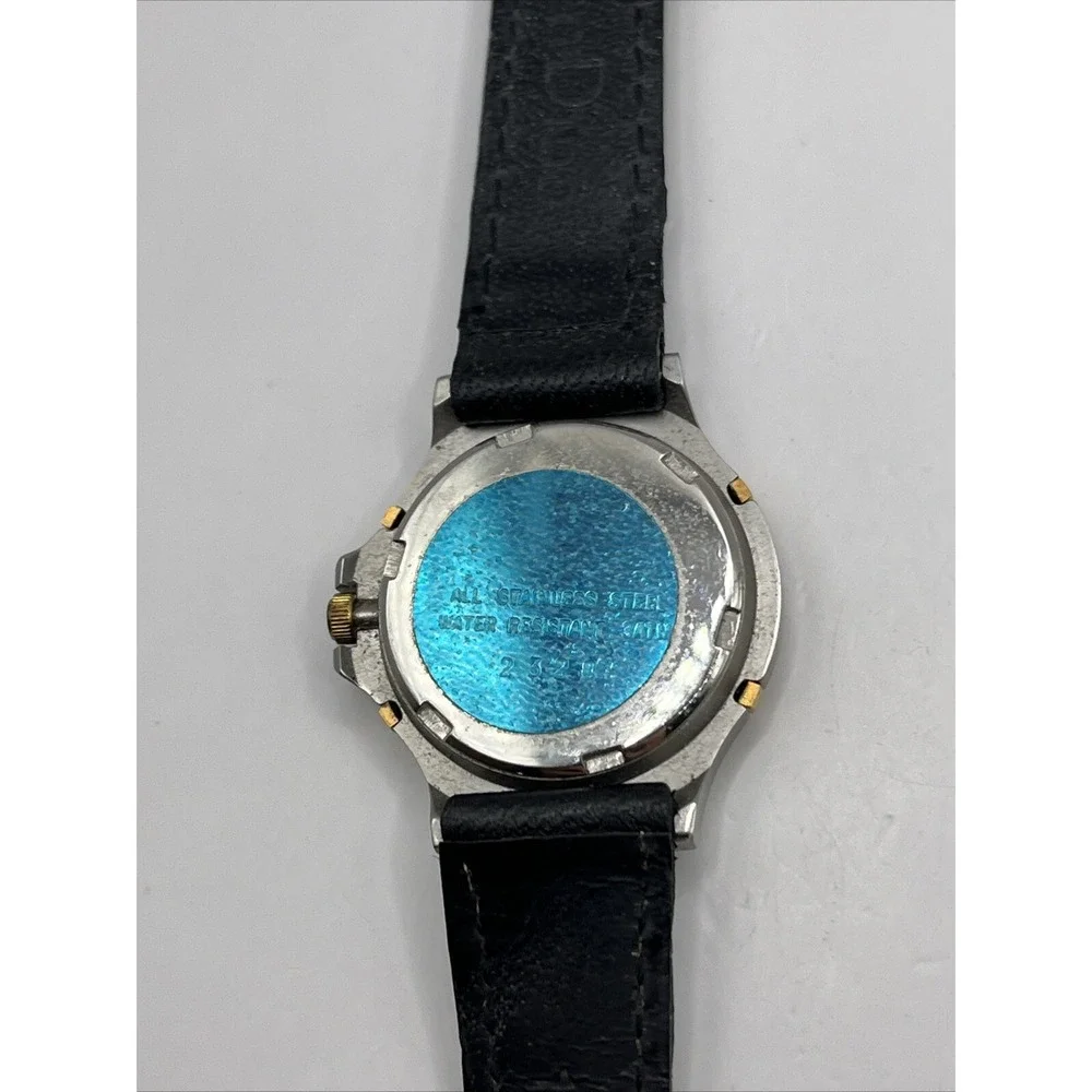 Roven Dino Paris Design Women's Quartz Watch 24mm Case Black‎ Band- New Battery